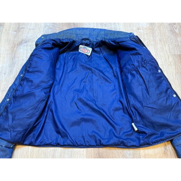 Rare Vintage 70s Levis Small Ski Puffer Jacket Orange Tab XS/S - Picture 5 of 16